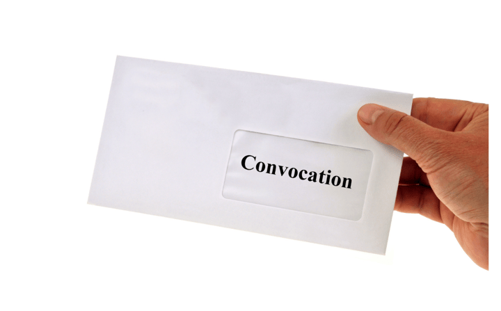 Convocation de formation