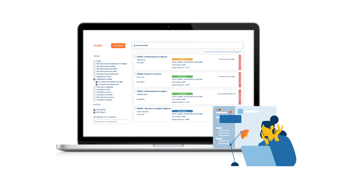 Gestion du plan de développement des compétences